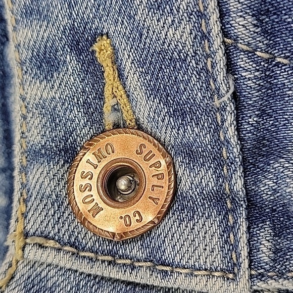 Mossimo Denim Jeans Low Rise Super Flare Size 7 - Picture 4 of 17